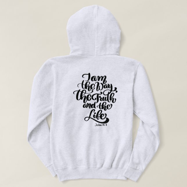 Way Truth Life Hoodie (Design Back)