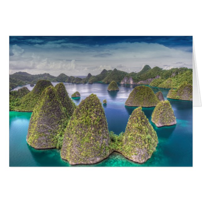 Wayag Island landscape, Indonesia (Front Horizontal)