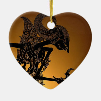 Wayang Ceramic Tree Decoration