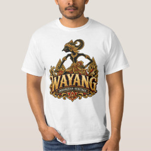Wayang Indonesian Heritage v3 T-Shirt