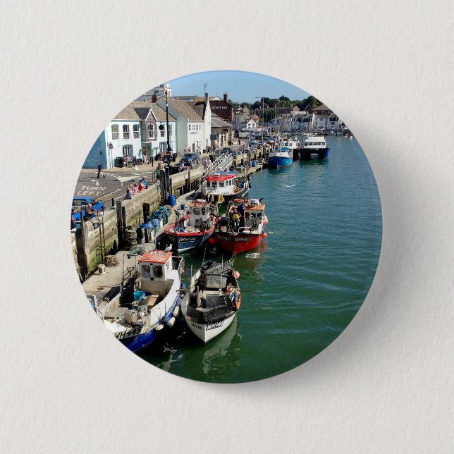 Waygood Weymouth! 6 Cm Round Badge (Front)