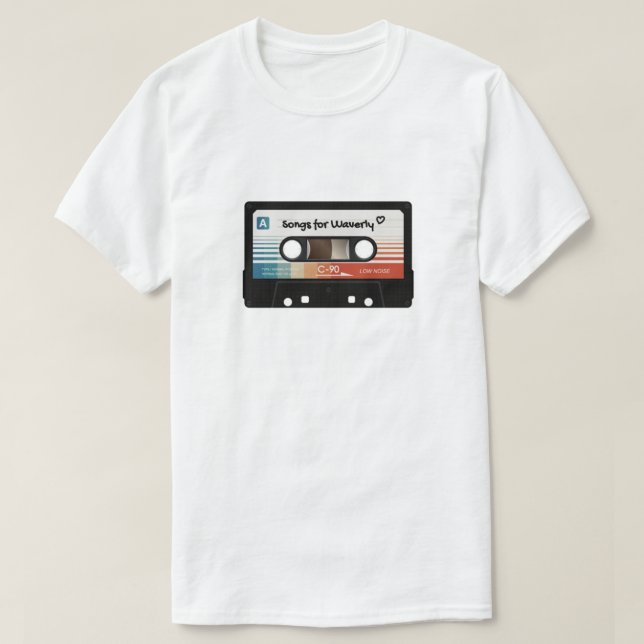 WayHaught Mix Tape - Songs for Waverly T-Shirt (Design Front)