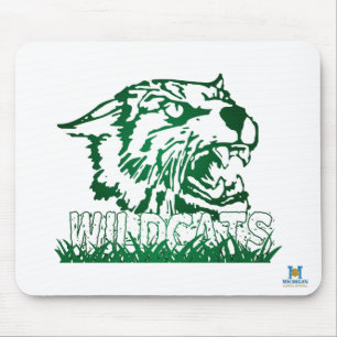 Wayland Union Wildcats #4 Mouse Mat