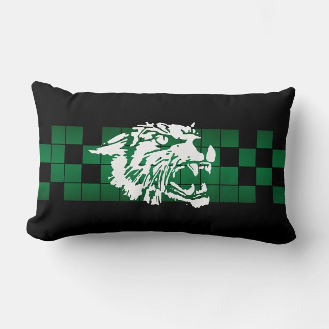 Wayland Union Wildcats #5 Lumbar Cushion (Front)