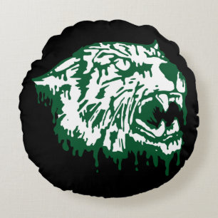 Wayland Union Wildcats #6 Round Cushion