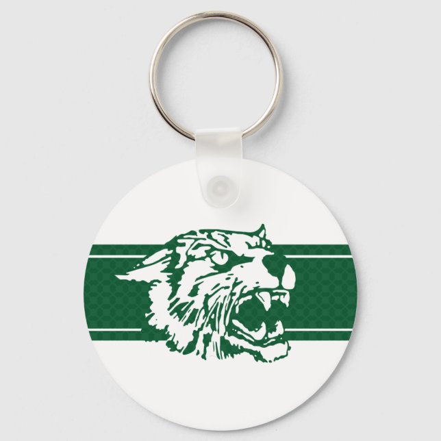 Wayland Union Wildcats #7 Key Ring (Front)