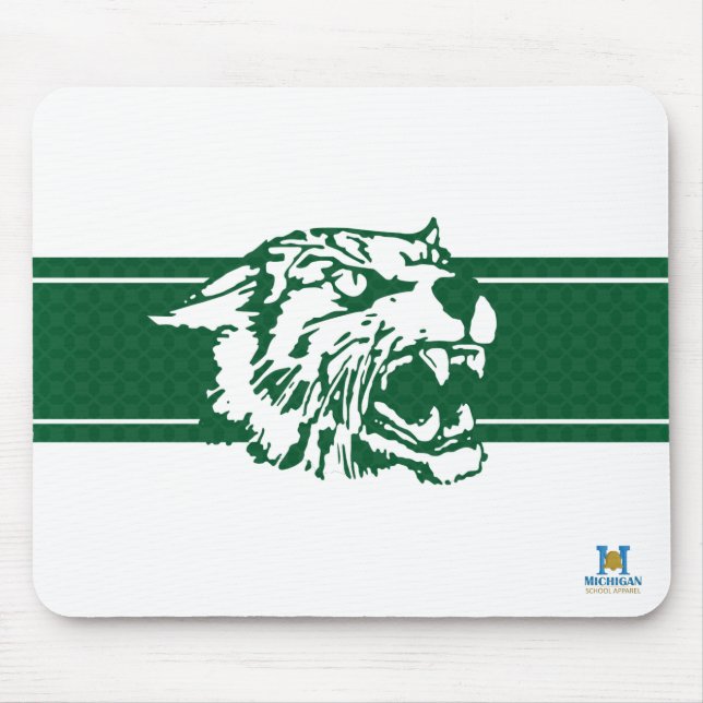 Wayland Union Wildcats #7 Mouse Mat (Front)