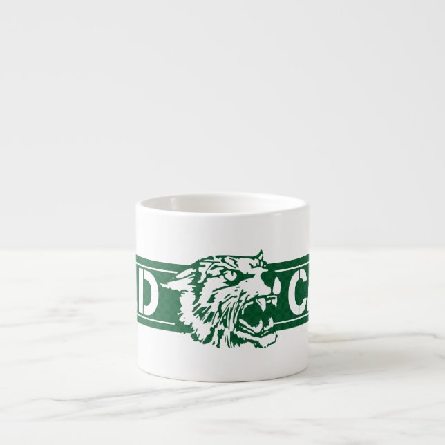 Wayland Union Wildcats #8 Espresso Cup (Front)