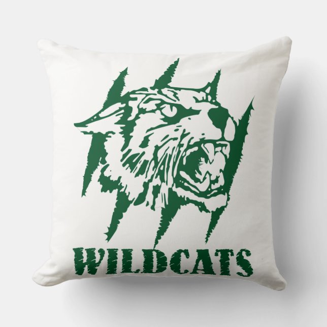 Wayland Union Wildcats #9 Cushion (Front)