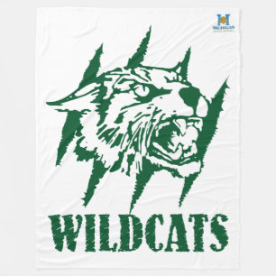 Wayland Union Wildcats #9 Fleece Blanket