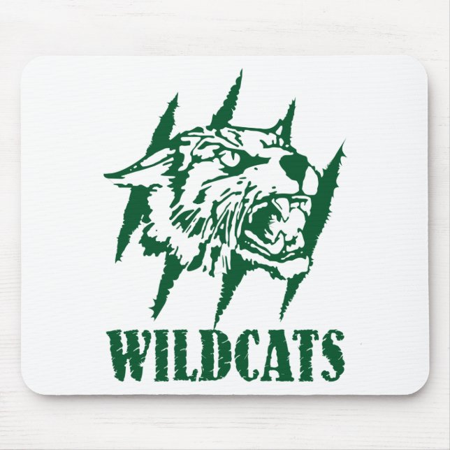 Wayland Union Wildcats #9 Mouse Mat (Front)