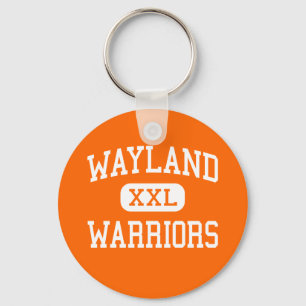 Wayland - Warriors - High - Wayland Massachusetts Key Ring