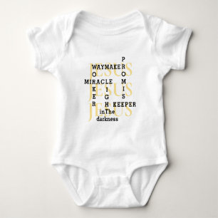 Waymaker Jesus Miracle Baby Bodysuit