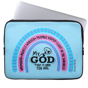 Waymaker Miracle Worker My God That Is Who You Are Laptop Sleeve