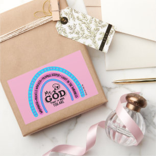 Waymaker Miracle Worker My God That Is Who You Are Rectangular Sticker