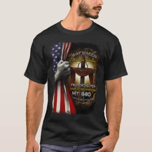 Waymaker Promise Keeper Miracle Worker Christian U T-Shirt