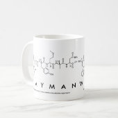 Wayman peptide name mug (Front Left)