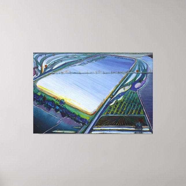Wayne Thiebaud art painting Canvas Print (Front)