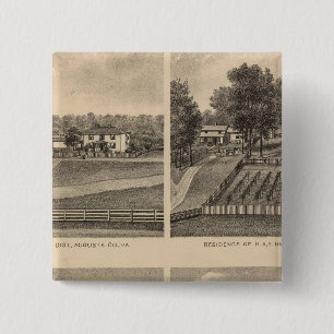 Waynesboro, Augusta County 15 Cm Square Badge