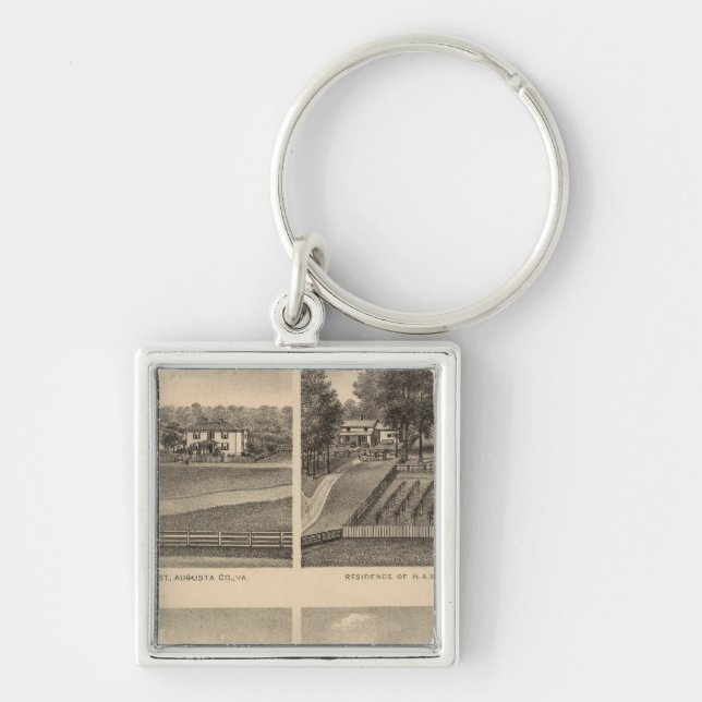 Waynesboro, Augusta County Key Ring (Front)