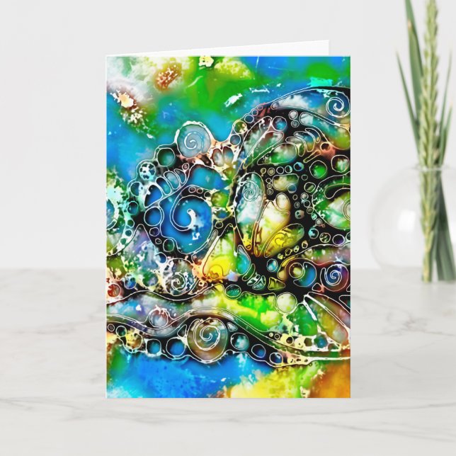 Ways Of Life - Neurographic Art 7 Card (Front)