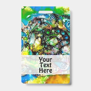 Ways Of Life - Neurographic Art 7 ID Badge