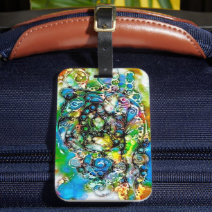 Ways Of Life - Neurographic Art 7 Luggage Tag