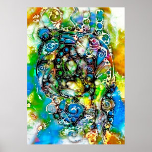 Ways Of Life - Neurographic Art 7 Poster