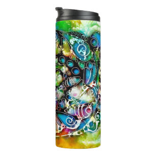 Ways Of Life - Neurographic Art 7 Thermal Tumbler