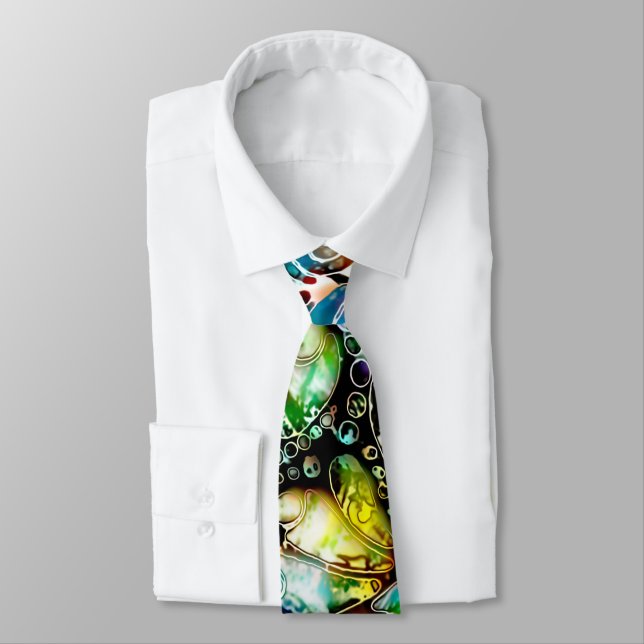 Ways Of Life - Neurographic Art 7 Tie (Tied)