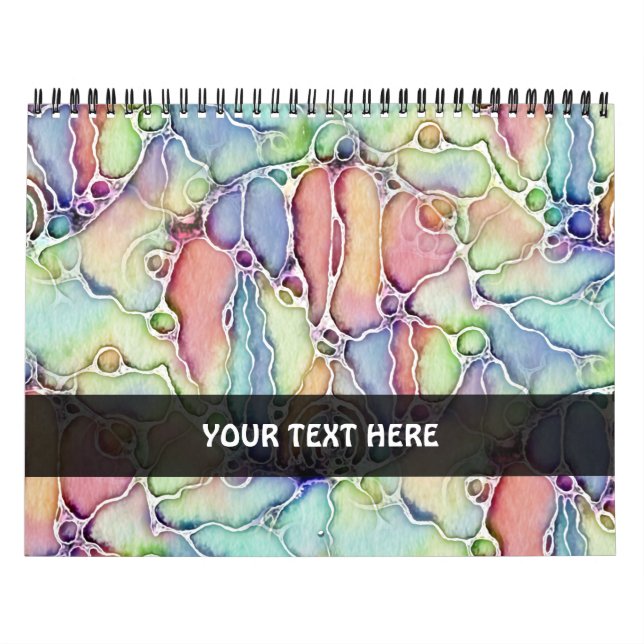 Ways Of Life - Neurographic Art Pattern 1 Calendar (Cover)
