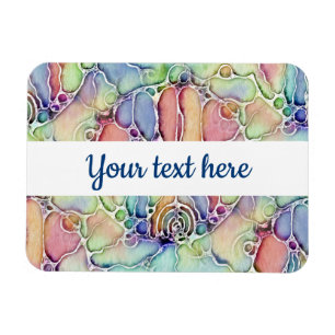 Ways Of Life - Neurographic Art Pattern 1 Magnet