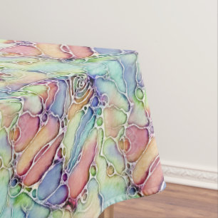 Ways Of Life - Neurographic Art Pattern 1 Tablecloth
