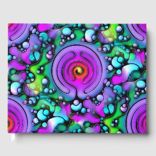 Ways Of Life - Neurographic Art Pattern 2 Guest Book