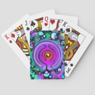 Ways Of Life - Neurographic Art Pattern 2 Playing Cards