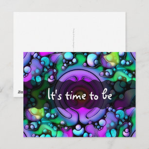 Ways Of Life - Neurographic Art Pattern 2 Postcard