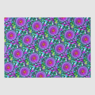 Ways Of Life - Neurographic Art Pattern 2 Tissue Paper