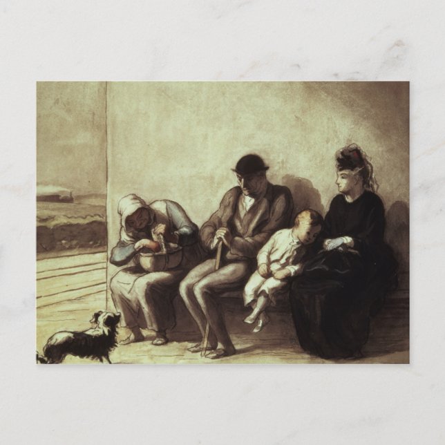 Wayside Railway Station Postcard (Front)