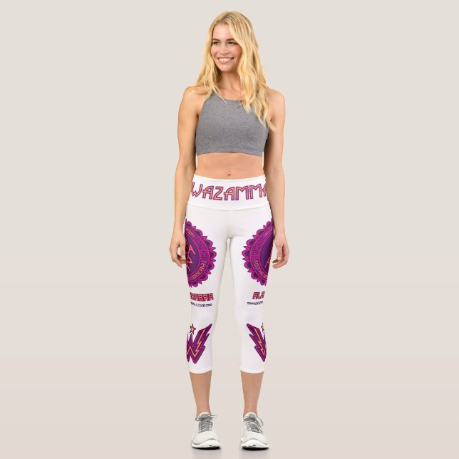Wazamma High Waisted Capris (Front)