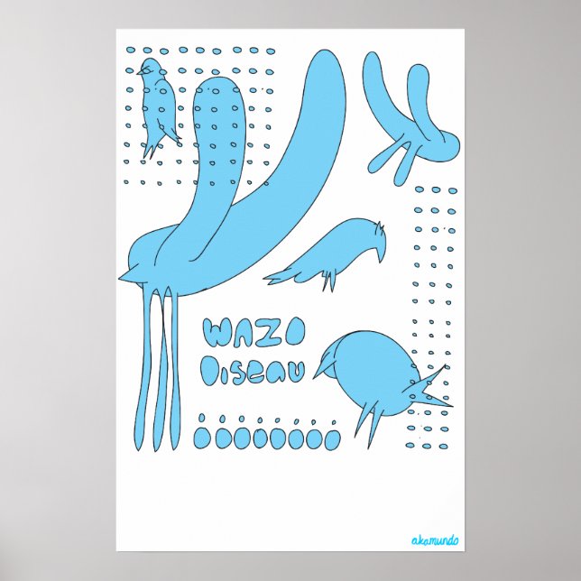 Wazo L'oiseau Poster (Front)