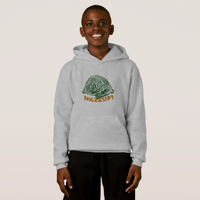 Wazzup - Kids' Pullover Hoodie (Front Full)