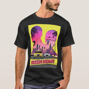 WB100 Rush Hour Retro City Skyline Partner Silhoue T-Shirt