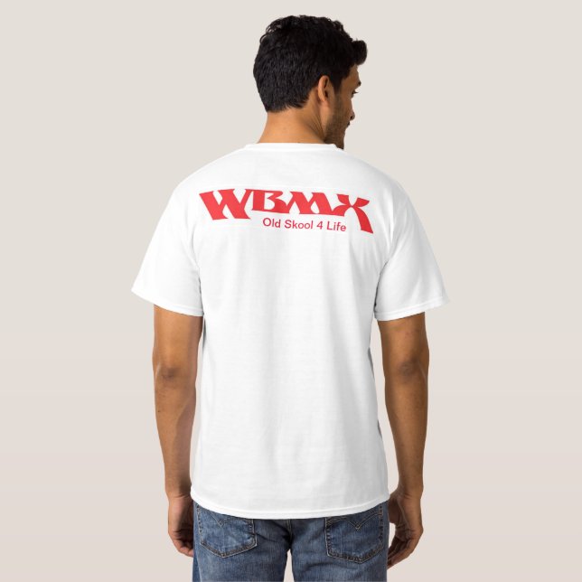 WBMX T-Shirt - Old Skool 4 Life Double Sided (Back Full)