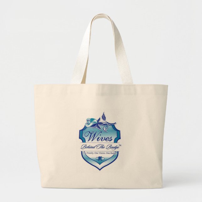 wbtb TRADEMARK Large Tote Bag (Front)
