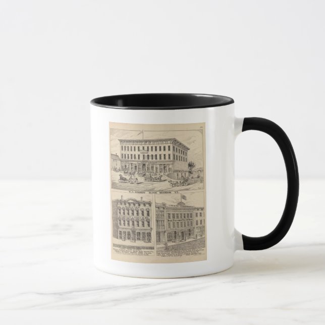 WC Simond's' Block in Brandon Mug (Right)