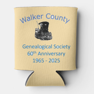 WCGS 60th Anniversary Koozie