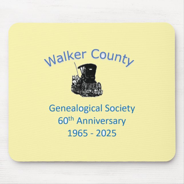 WCGS 60th Anniversary Mouse Pad (Front)