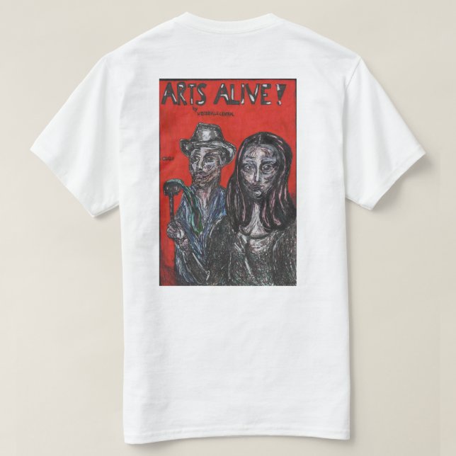 WCHS Arts Alive 2020 T-Shirt (Design Back)