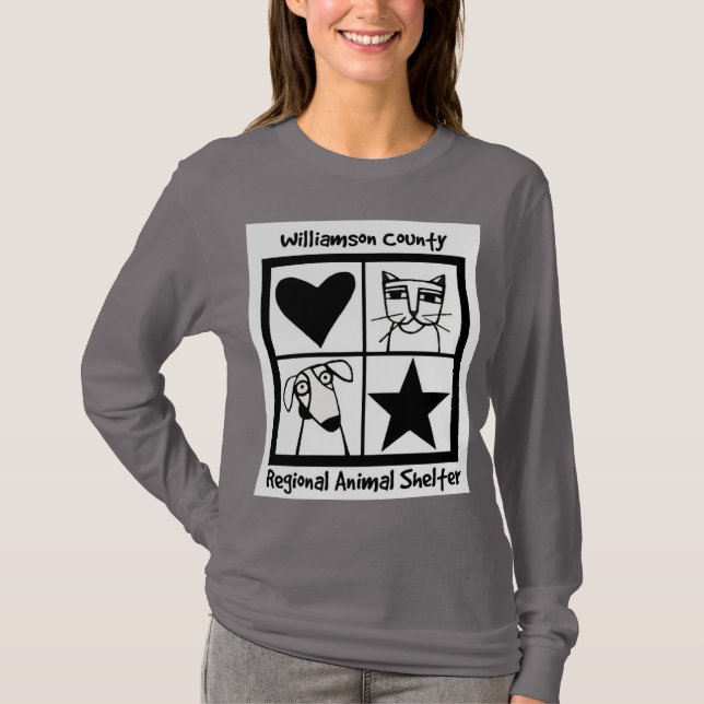 WCRAS Long-Sleeve Shirt Grey (Front)