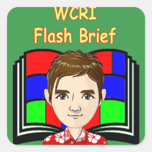 WCRI Flash Briefs Sticker